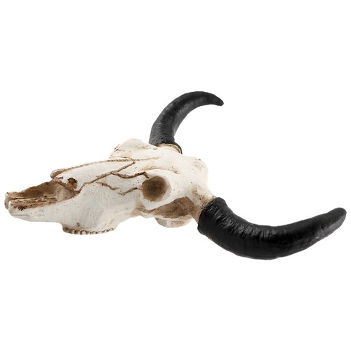 Résine vache tête de - 1x(résine,