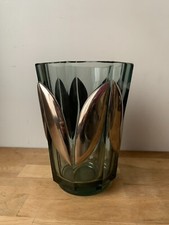 ancien vase art déco verre