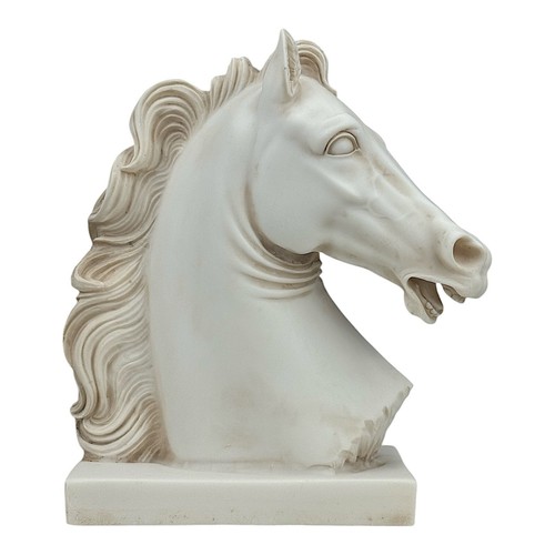 Serre livres tête - tête, cheval