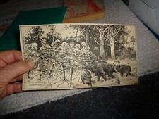 Dessin de Poilus Soldat Litho