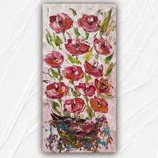 Fleures vase floral rose