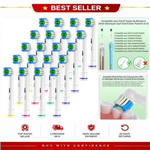 Têtes brosse à dents - têtes,