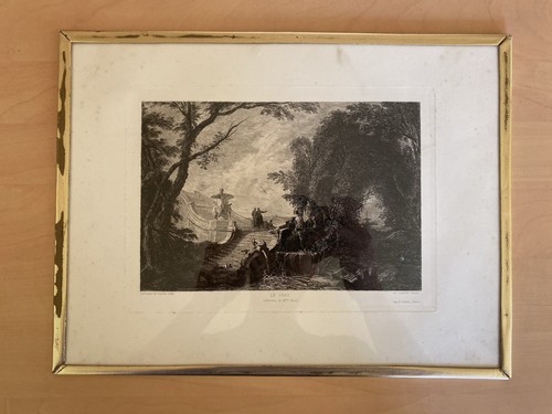 Lithographie gravure sous
