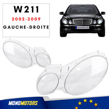 PHARE VERRE LENTILLE HOUSSE ABAT-JOUR POUR MERCEDES W211 S211 GAUCHE DROITE