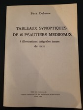 Tableaux synoptiques de 15