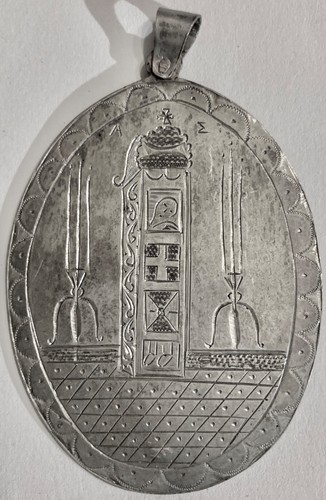Pendentif ancien argent - ancien, en