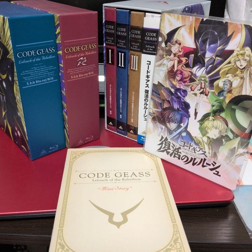 Code geass blu - geass, blu-ray