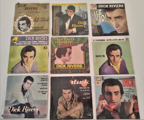 Dick rivers lot disques - dick,
