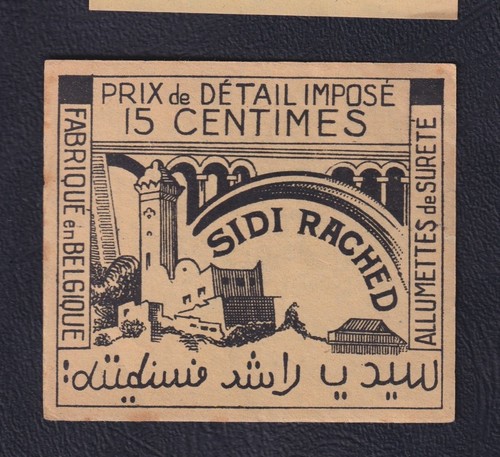 Ancienne étiquette paquet