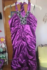 Midnight Violet Dress