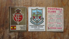 RARE 1975 PANINI FOOTBALL CLUBS 1 VIGNETTE A CHOISIR PARMI  56 VOIR LISTE !