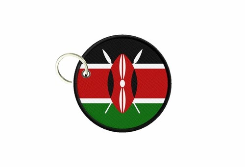 Porte cles clefs drapeau kenya