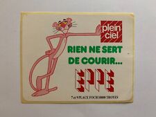 STICKER VINTAGE - PLEIN CIEL LA PANTHERE ROSE