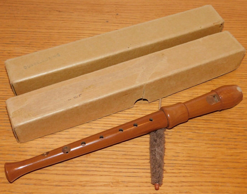 Vintage ancienne flute bois - flute,