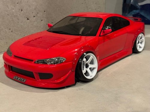 Yokomo s15 drift car body - drift, rc