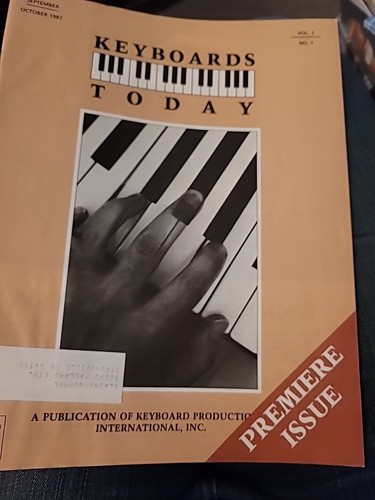 Keyboards today magazines - keyboards,
