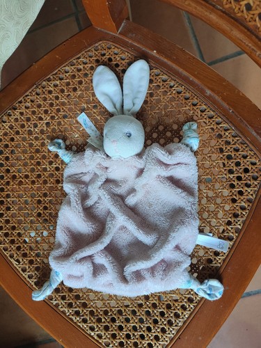 Doudou lapin plume - doudou,