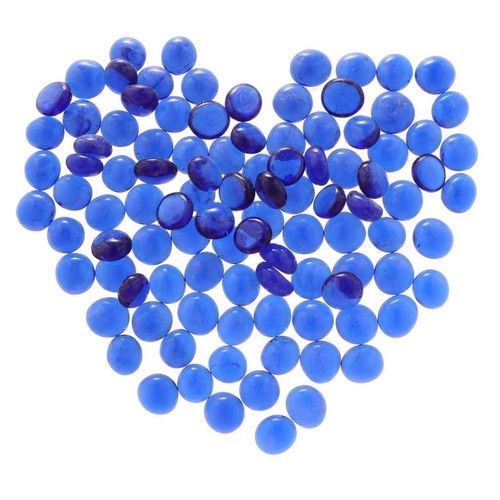 100 pcs verre plat marbre - 100,