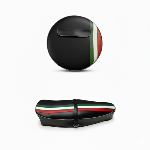 Paire selle couverture roue - selle, +