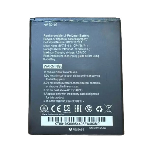 Replacement battery for - replacement,