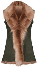 Gilet Femme En Laine De Mouton
