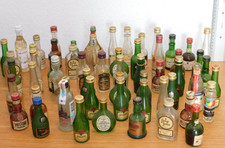 vintage MINI BOUTEILLE VIDE