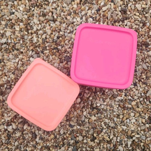 Tupperware cubix piece pink - tupperware,