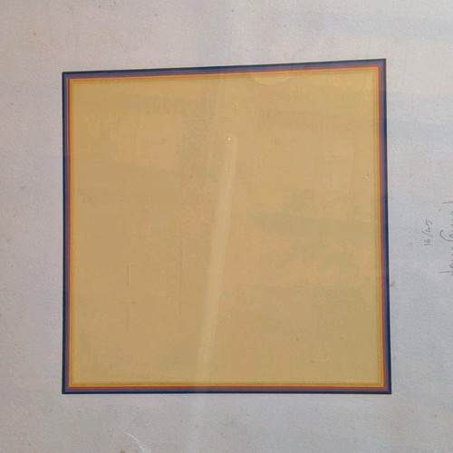 Gravure sérigraphie abstraite - gravure/sérigraphie,