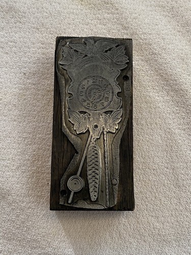 Ancien tampon imprimerie - ancien,