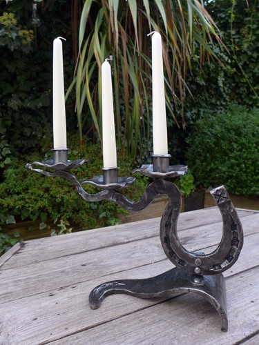 Bougeoir fer cheval - à, design