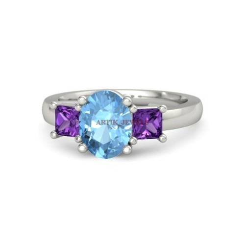 Naturel topaze bleu gemme - naturel, &