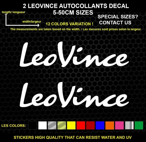 Leovince decorative stickers - 2,