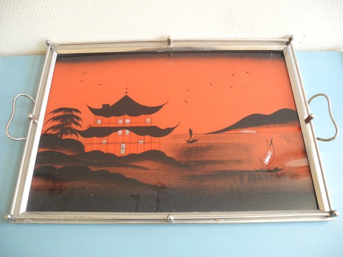 Plateau art déco style - art,