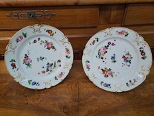 Paire d'assiette en Porcelaine