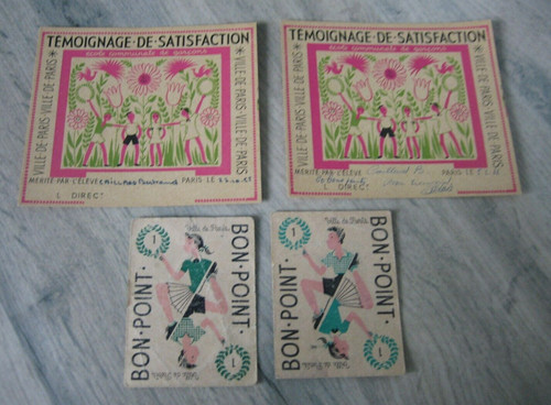 Ancien bon point témoignage - ancien,