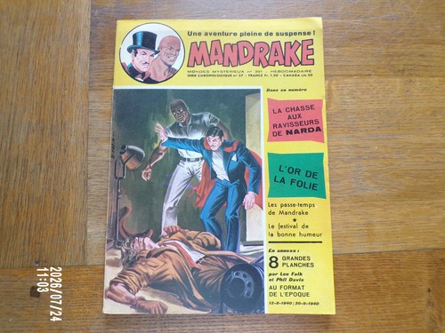 Mandrake magicien 391 - mandrake, n°