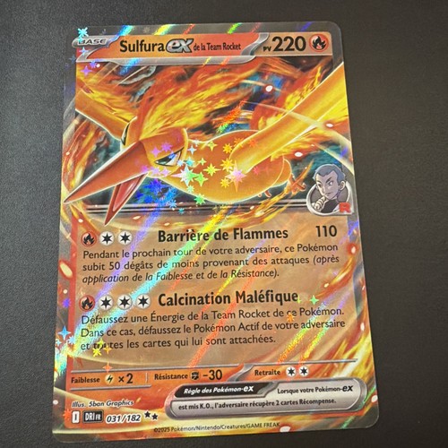 Carte pokémon sulfura - , ex