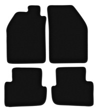 Tapis de sol en velours noir pour Saab 9000 année 1984-1991 set 4 pièces