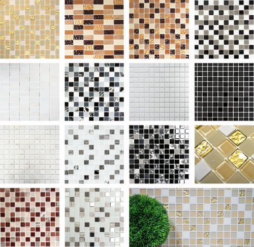 Auto adhésif mosaïque verre - mosaïque,