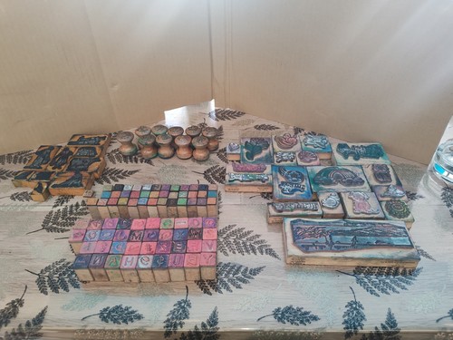 Lot tampons ancien - lot, de