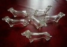 Lot de 6 Porte-couteaux Chien