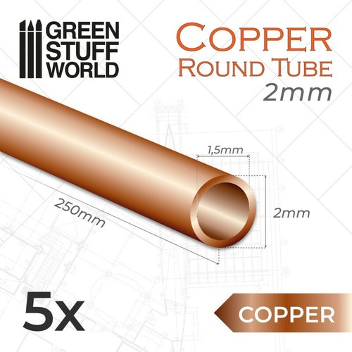 Tubes cuivre 2mm - en,