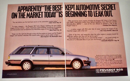 1987 peugeot 505 - peugeot, s
