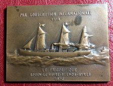 Charles Tellier invention ship Refrigeration in 1876 Rouen to Buenos Aires medal