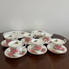 Lot de 6 tasses et soucoupes