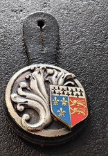 Insigne Armée Militaire Pucelle Cuir 3ème Région Militaire Loire Bretagne (C7)