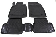 Tapis De Sol Caoutchouc À Bords Hauts Pour Opel Astra J 2009-2015 Noir