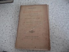1896.Pensées de Blaise Pascal