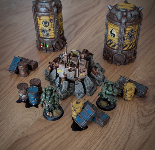 Décor wargame réacteurs