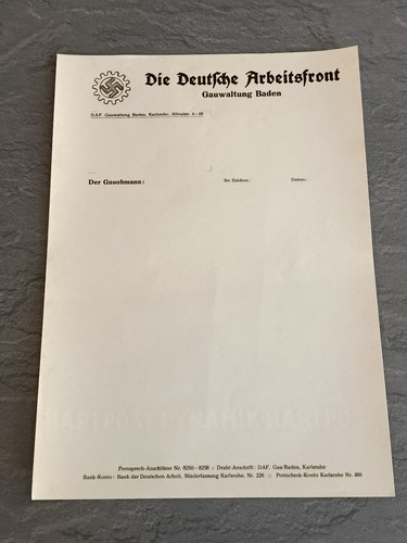 Papier courrier allemand ww2 - courrier,